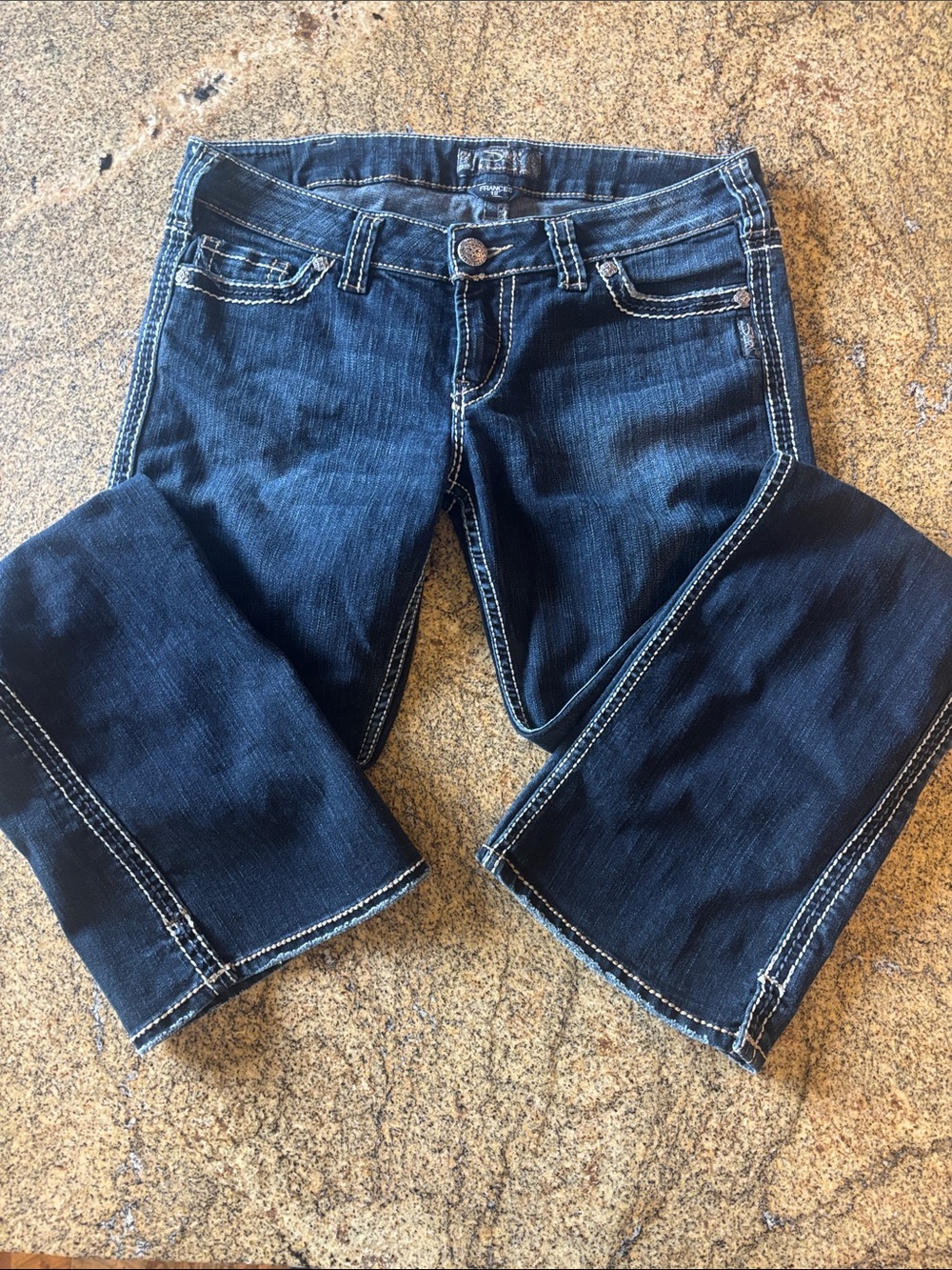 Silver Jeans Women's Dark Indigo Bootcut Jeans